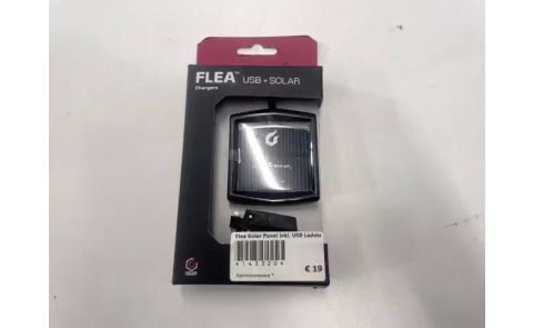 Flea Solar Panel inkl. USB Ladeteil