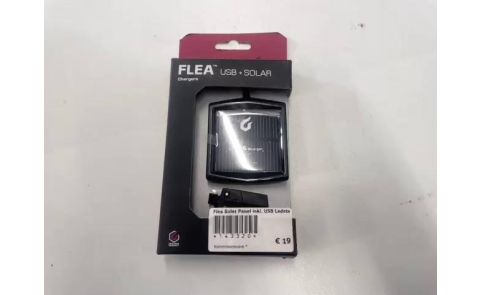 Flea Solar Panel inkl. USB Ladeteil