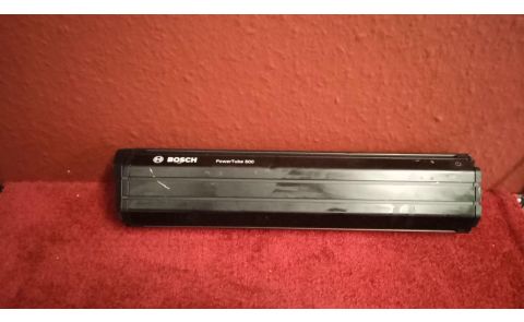 Bosch Powertube 500   *86,80%, Akku Protokoll, Vertikal, Getestet