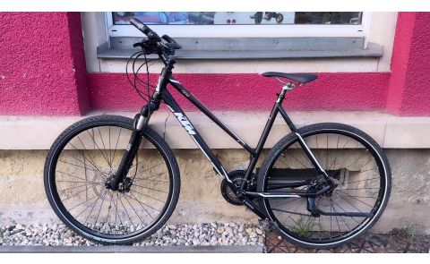 KTM Itero Cross Damenrad *28 Zoll, Lichtanlage Nabendynamo, Shimano XT 30 Gang, Scheibenbremse